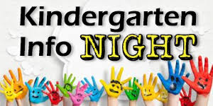  Kindergarten Information Night Poster
